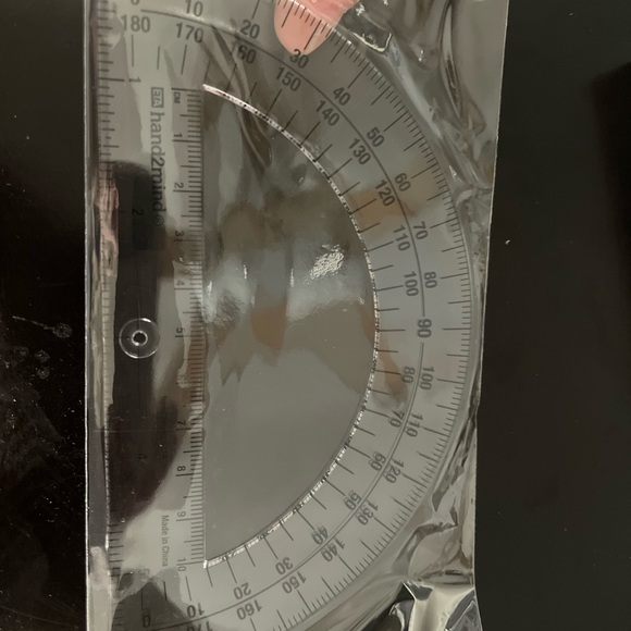 Clear Protractor - Picture 2 of 2